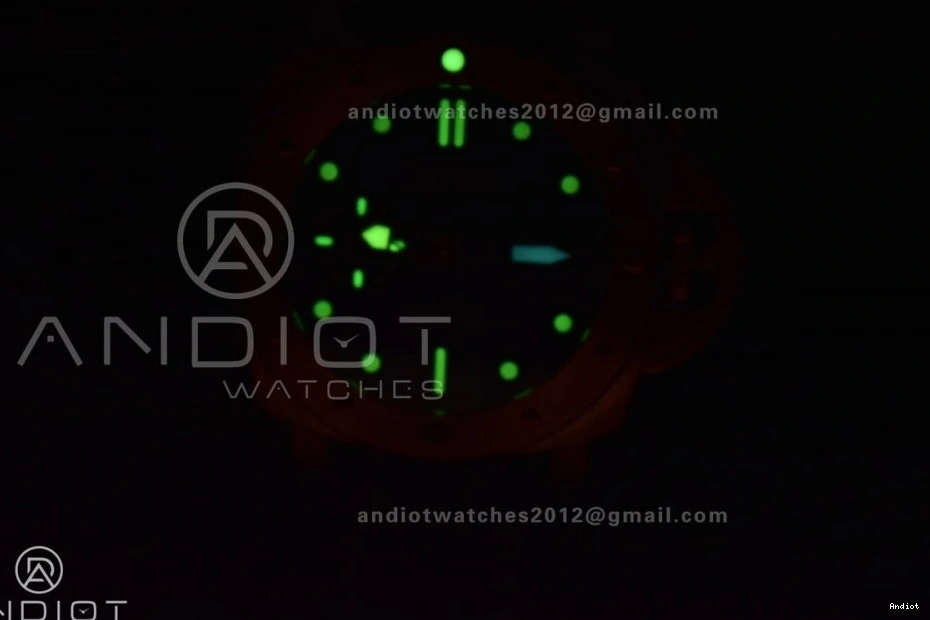 W 1:1 Blue Best on PAM1074 Calfskin VSF Blue Edition Bronzo Strap P.900 Clone Dial 0212